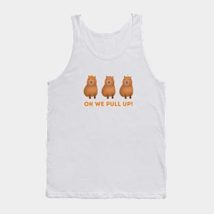 Capybara Meme Ok We Pull Up Tank Top